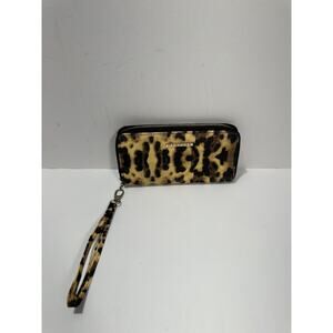 RAMPAGE Leopard Animal Print WALLET Wristlet Faux Leather New Without Tags‎